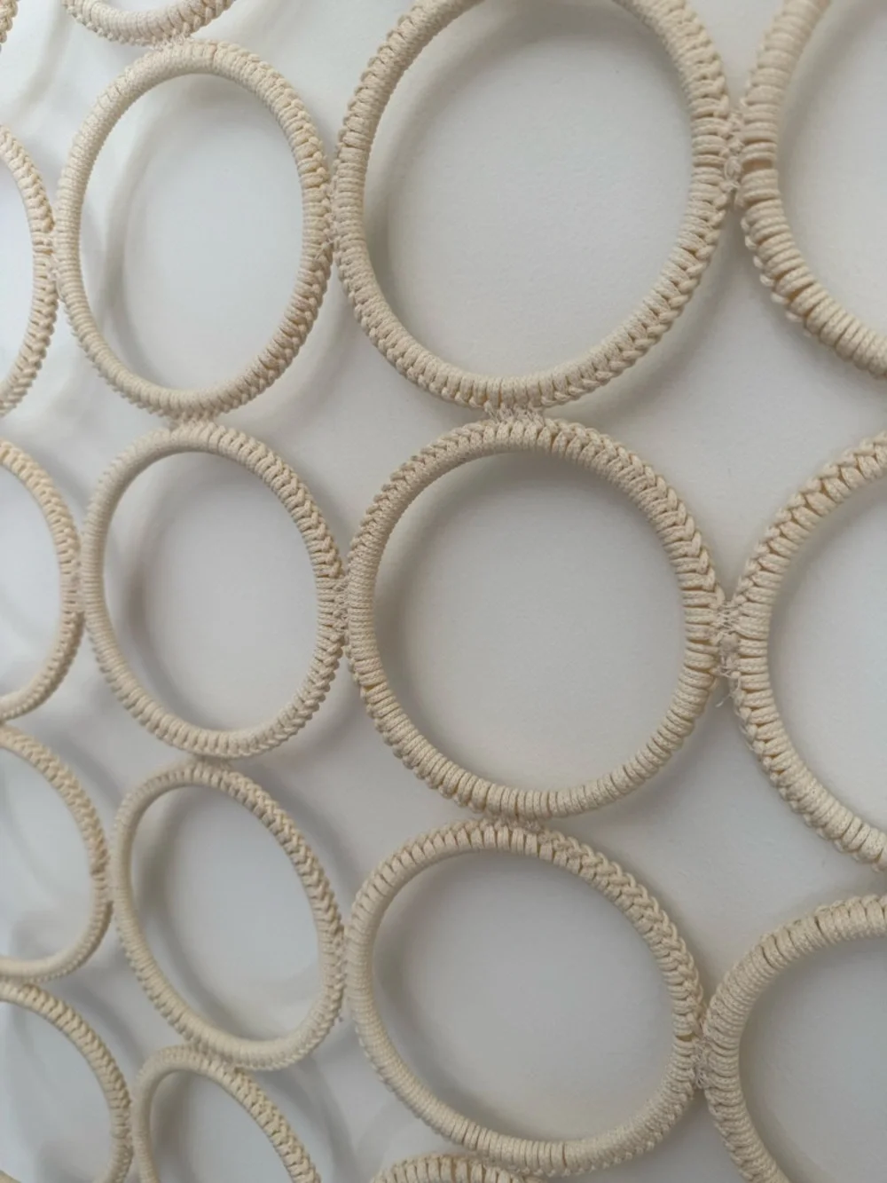Neutral Boho Woven Wall Hanging Organizer for Scarves, Belts, and More!